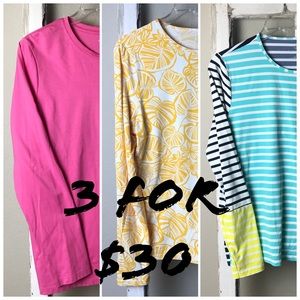 Land’s End long sleeve tops